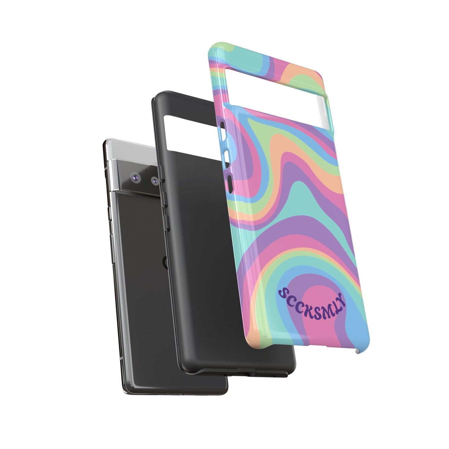 Pastel Swirl Phone Case for Google Pixel