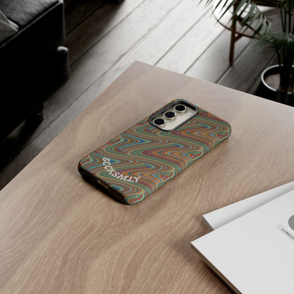 Earthly Waves Tough Phone Case for Samsung