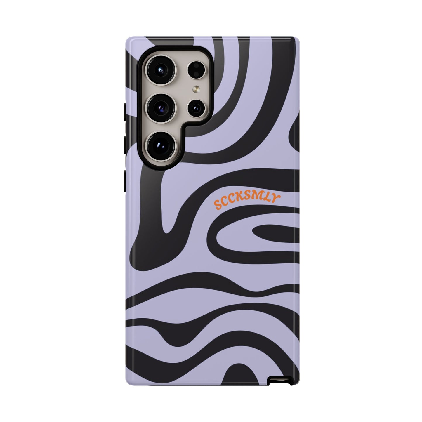 Purple Swirl Phone Case for Samsung