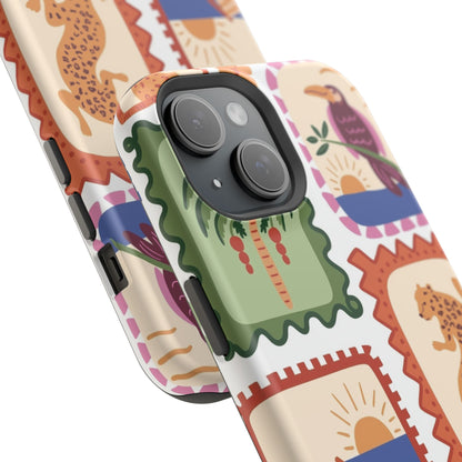 Tropical Print Phone Case for Apple