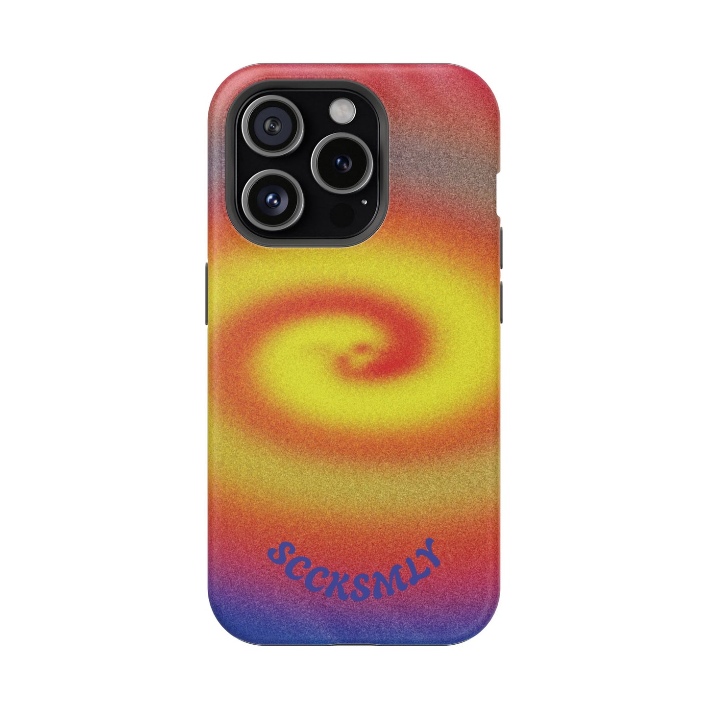 Toxic Spiral Tough Phone Case for Apple