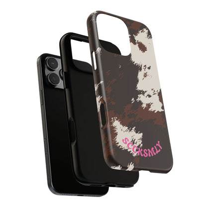Sooo Cowboy Orange Tough Phone Case for Apple