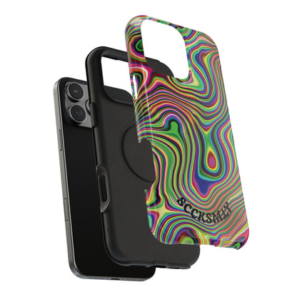 Acid Swirl Phone Case for Apple