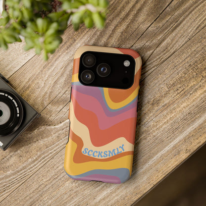Warm Retro Phone Case for Apple