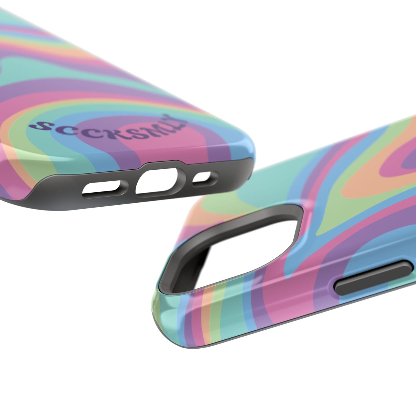 Pastel Swirl Phone Case for Apple