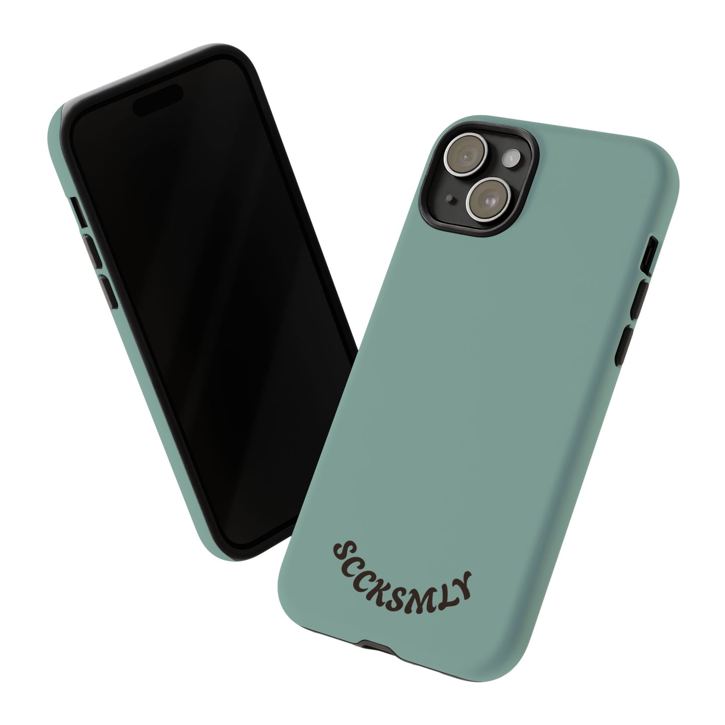 SOLID Fudge Mint Crunch Tough Phone Case for Apple