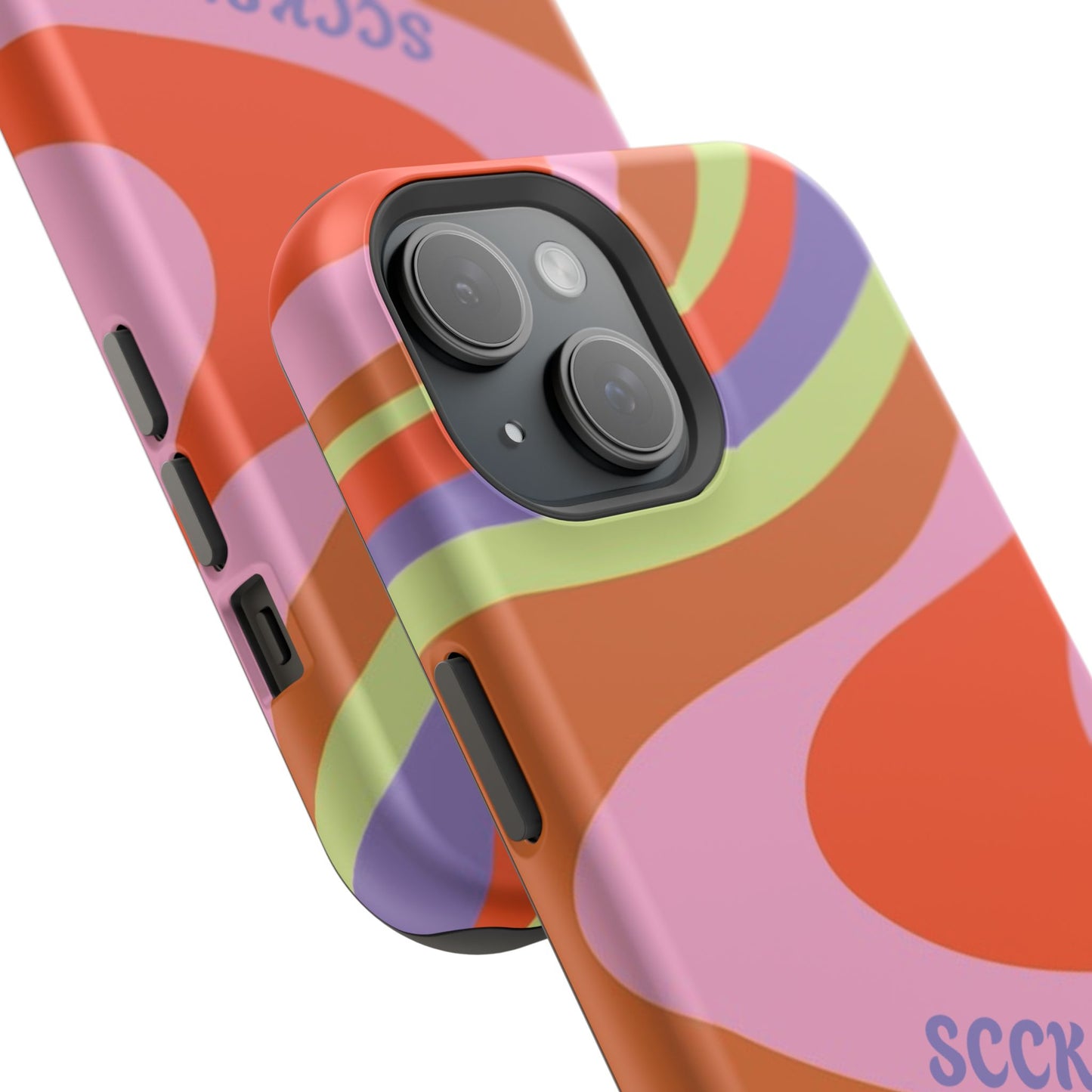 Curvy Swirl Phone Case for "IOS or Apple"