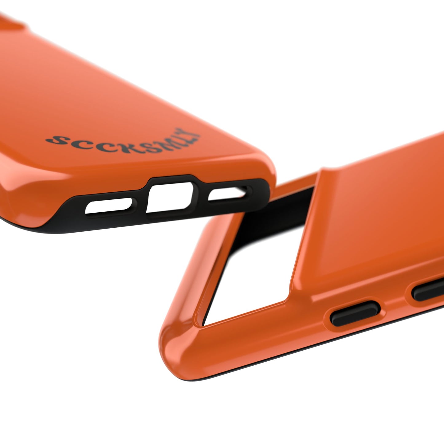 SOLID Tangerine Tough Case for Google Pixel