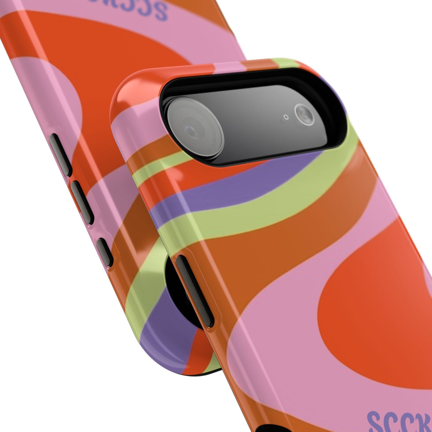 Curvy Swirl Phone Case for Apple