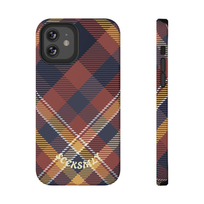 Harvest Tartan Phone Case for Apple