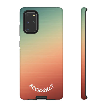 Warm Ombré Tough Phone Case for Samsung
