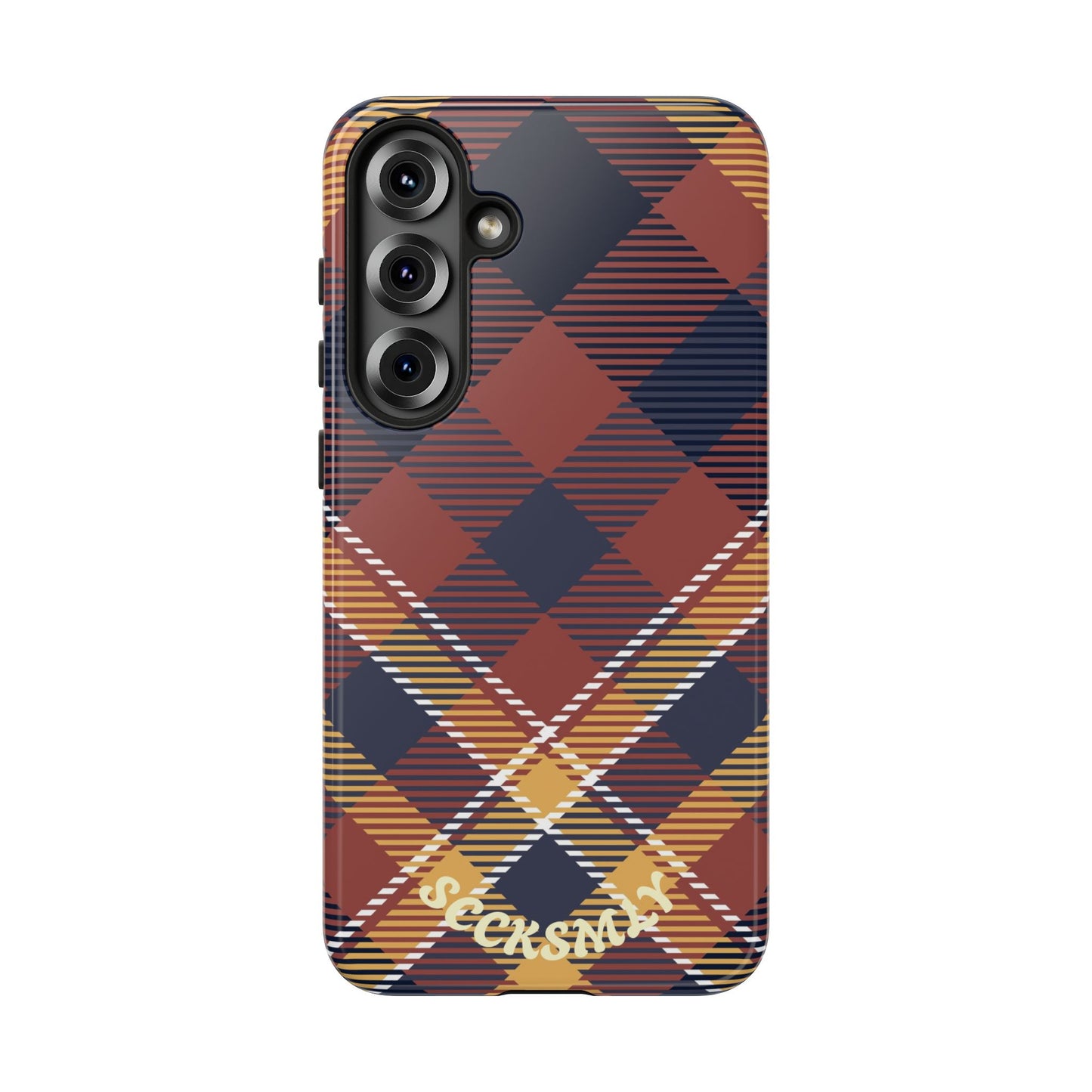 Harvest Tartan Phone Case for Samsung