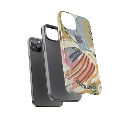 Botanical Strokes Palette Tough Phone Case for Apple