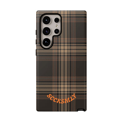 Brown Bread Plaid Tough Phone Case Samsung