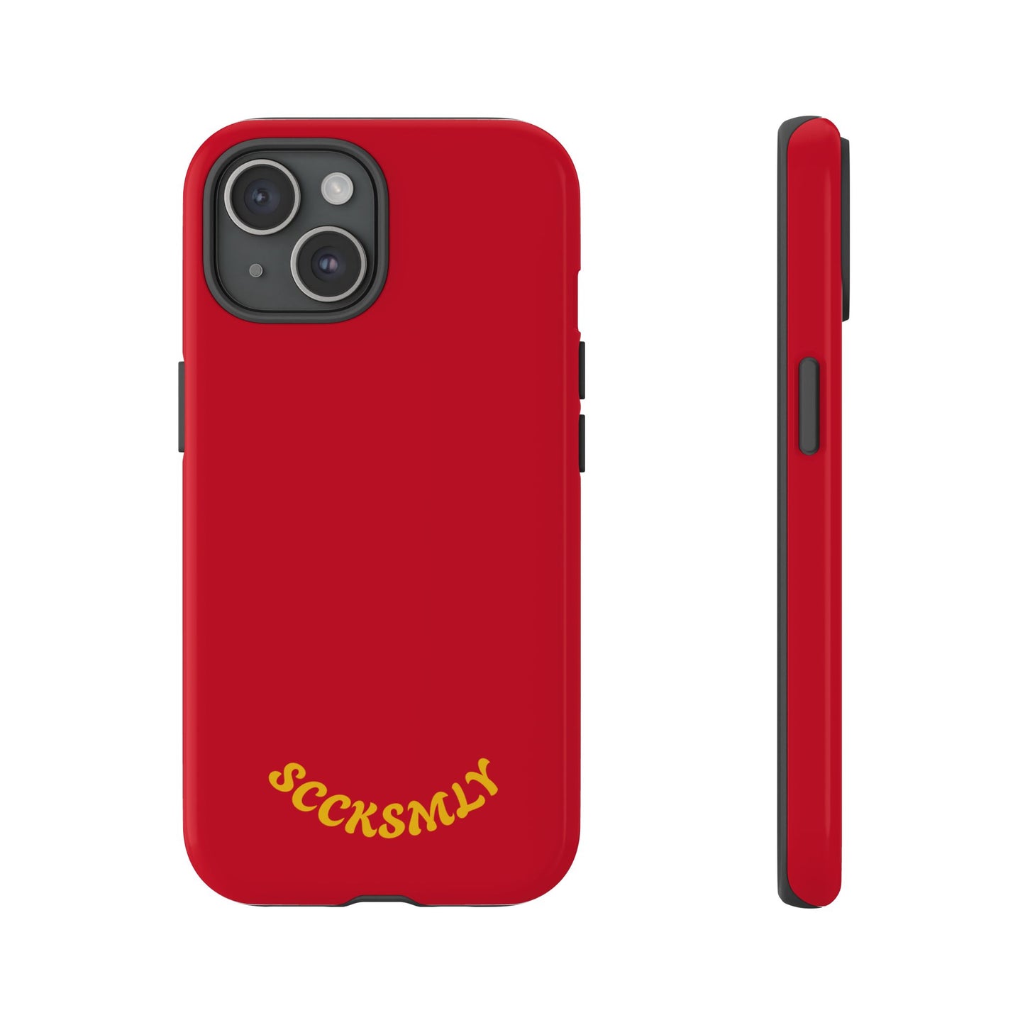 SOLID Calm Cherry Tough Case for Apple