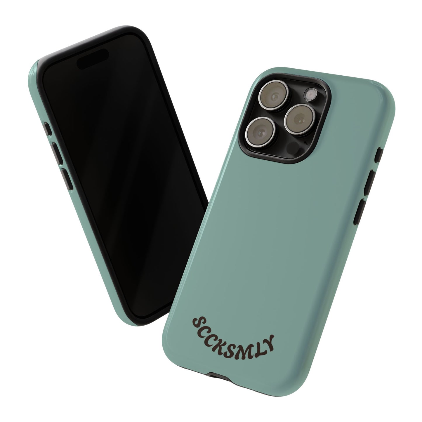 SOLID Fudge Mint Crunch Tough Phone Case for Apple