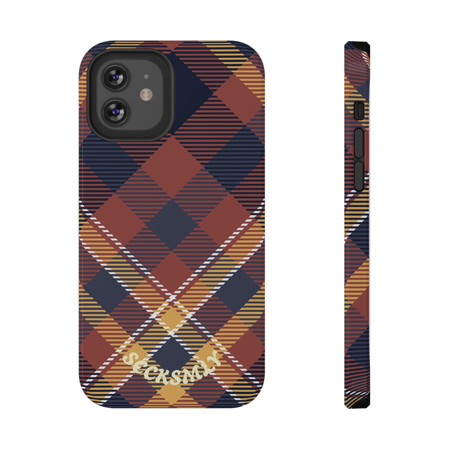 Harvest Tartan Phone Case for Apple