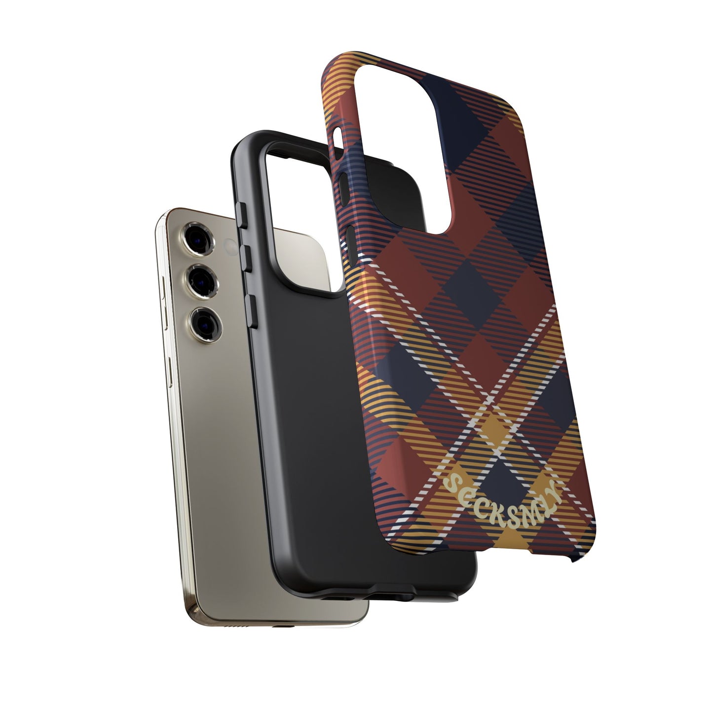 Harvest Tartan Phone Case for Samsung
