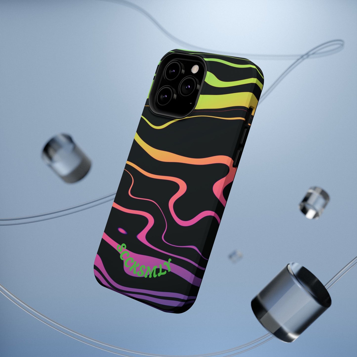 Dark Rainbow Phone Case for Apple