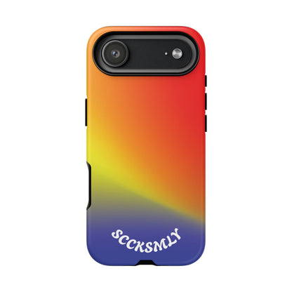 Volcanic Rain Tough Phone Case for Apple