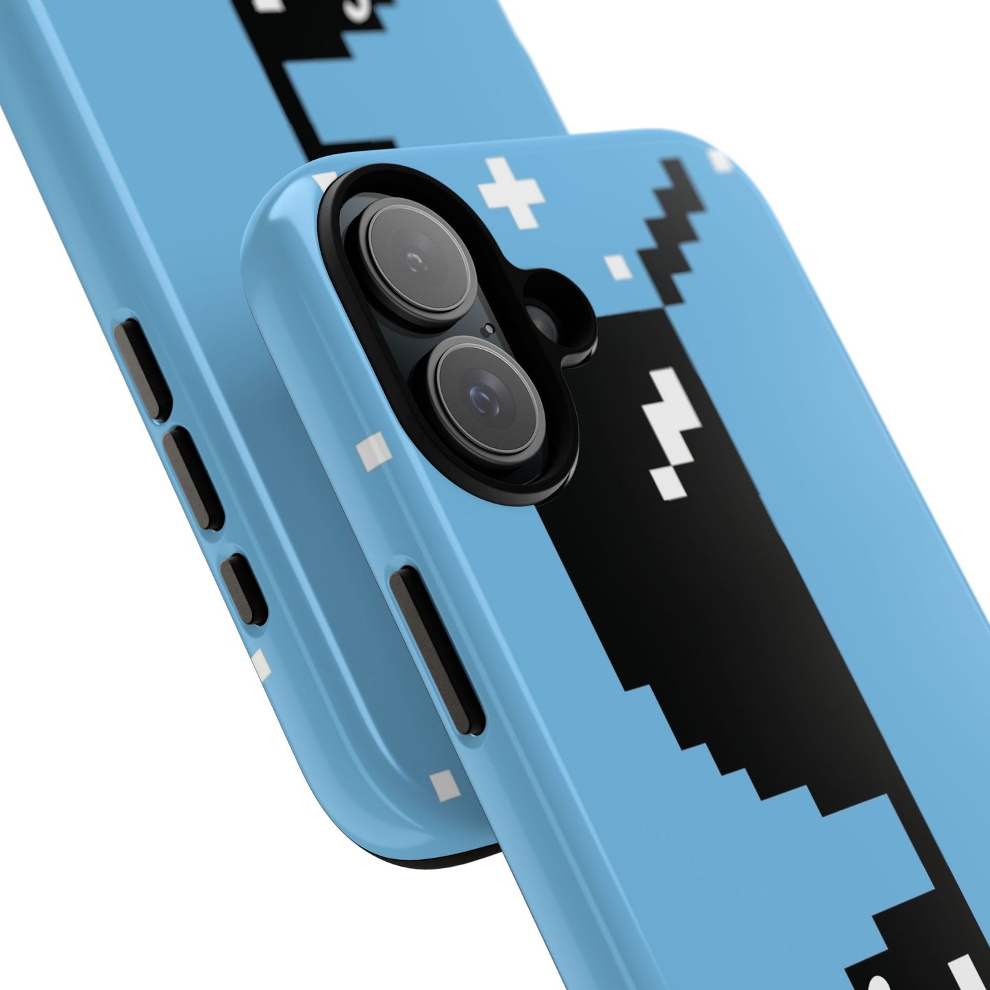 Pixel Glass Tough Phone Case for Apple