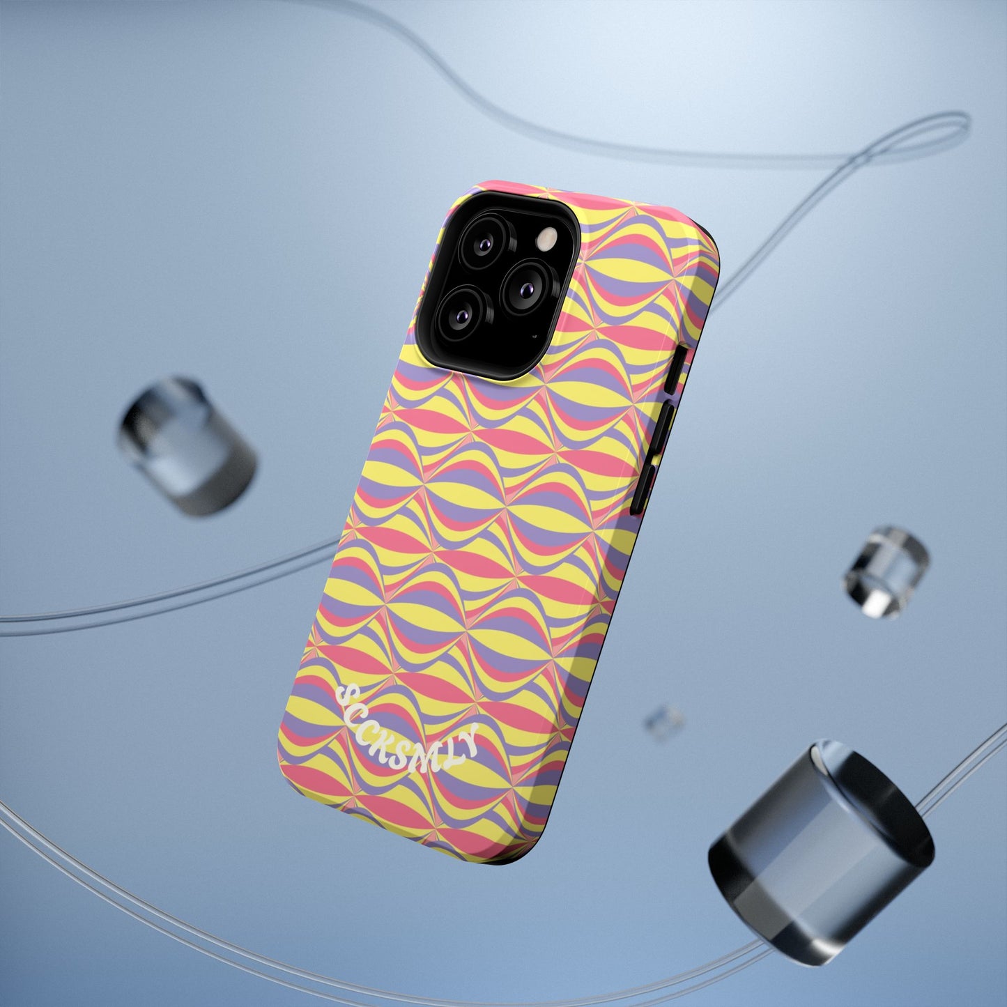 Electric Orbit Tough Phone Case for Apple