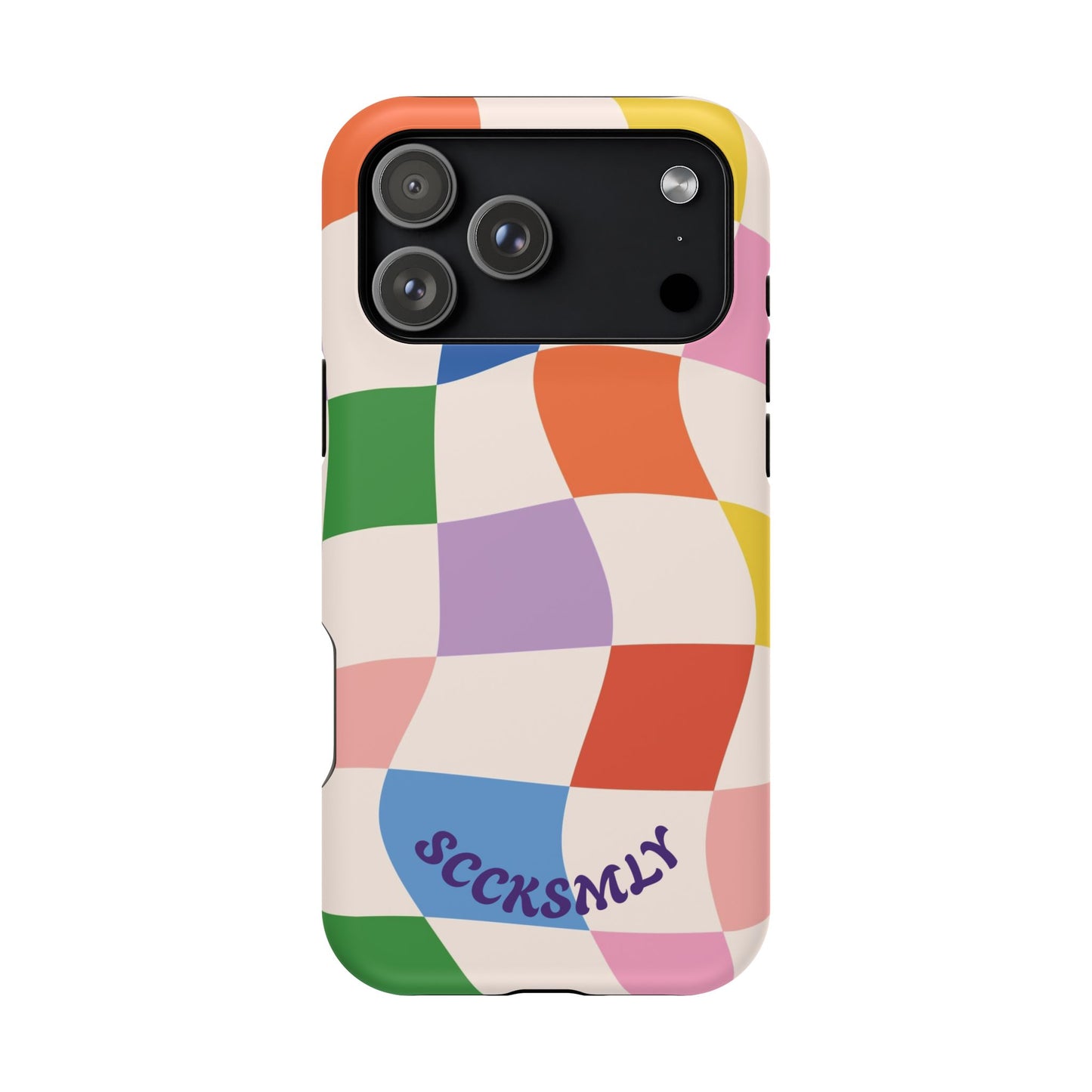 Checker Flicker Phone Case Apple