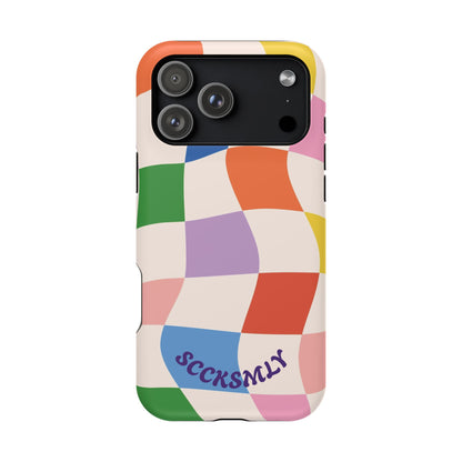 Checker Flicker Phone Case Apple
