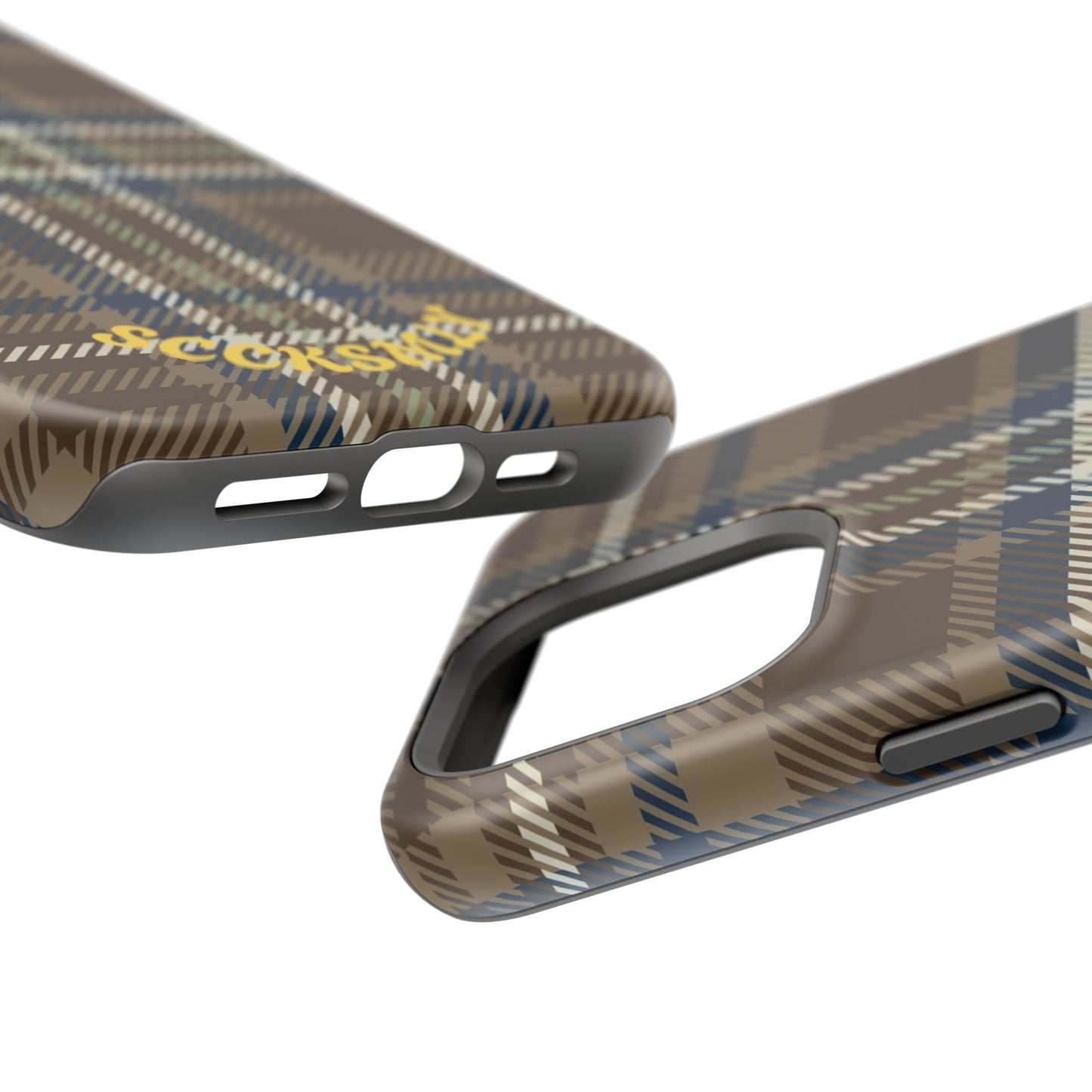Earth and Sky Plaid Phone Case for Apple