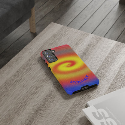 Toxic Spiral Tough Phone Case for Samsung