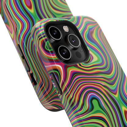 Acid Swirl Phone Case for Apple