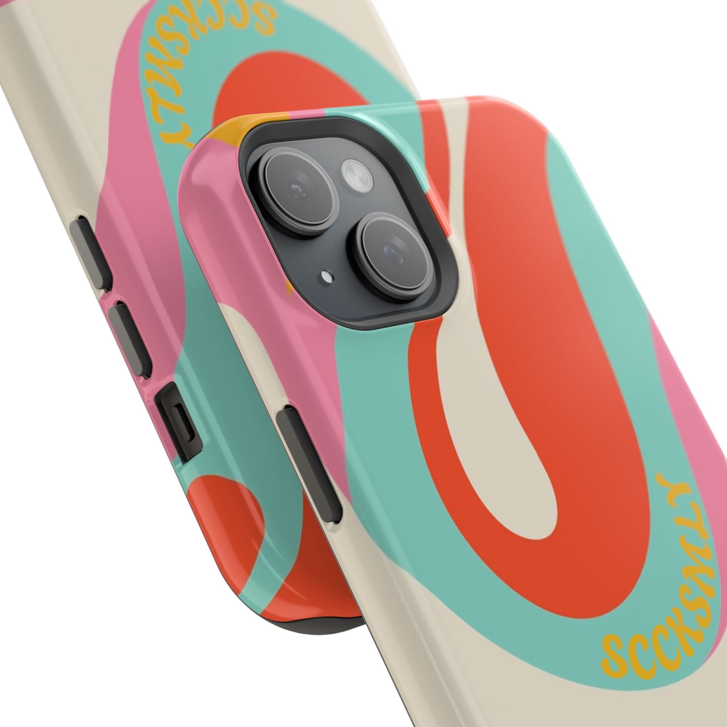 Psychodelic Acid Swirl Phone Case for "IOS or Apple"