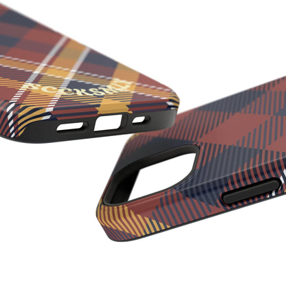 Harvest Tartan Phone Case for Apple