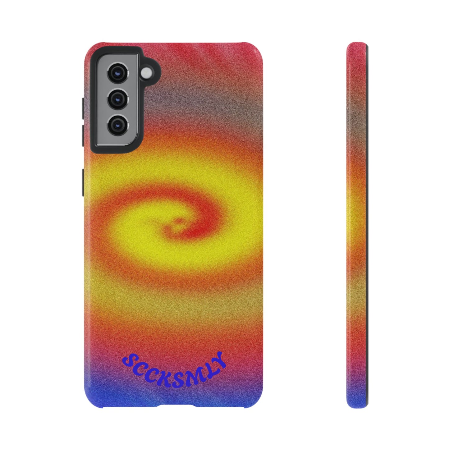 Toxic Spiral Tough Phone Case for Samsung