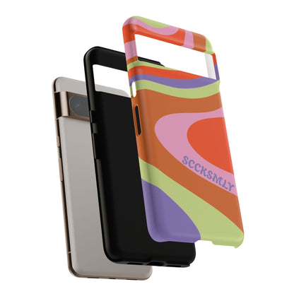 Curvy Swirl Phone Case for Google Pixel