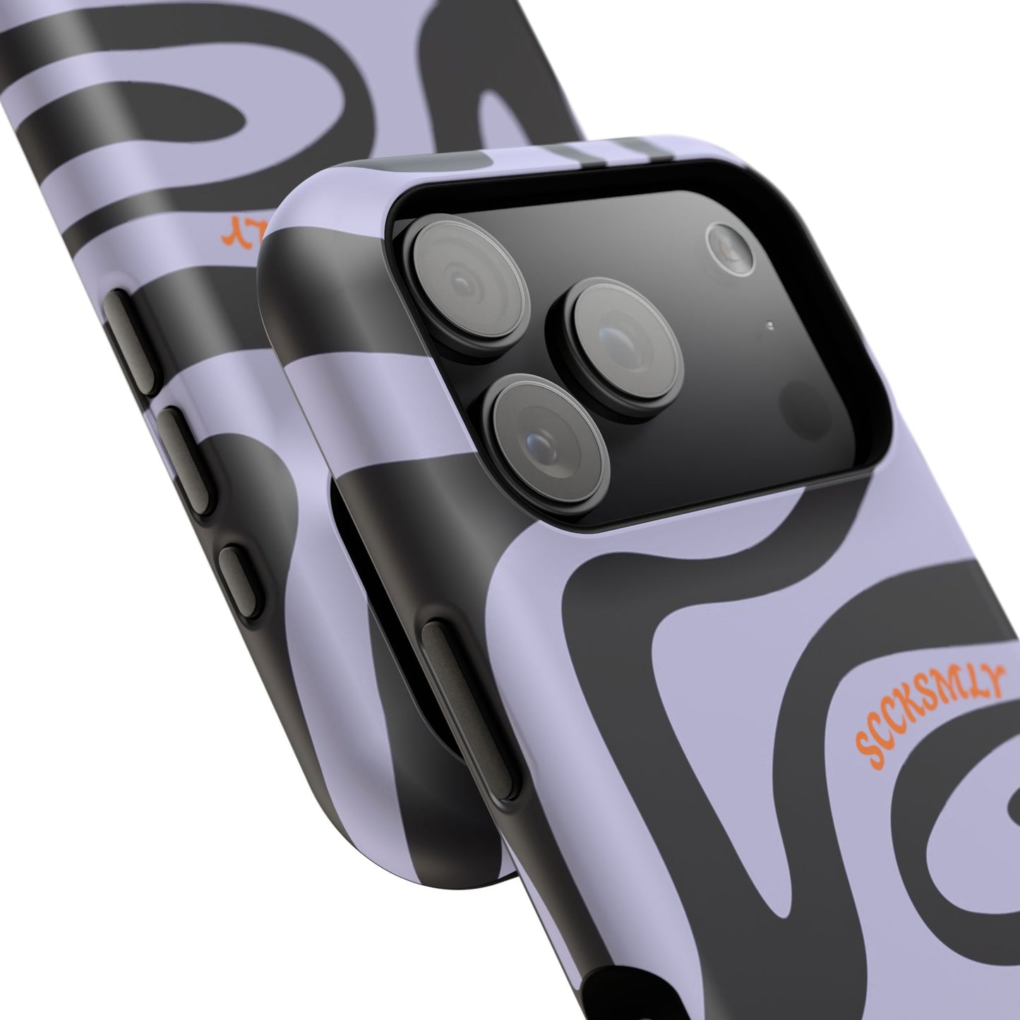 Purple Swirl Phone Case for Apple