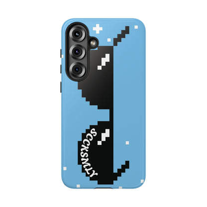 Pixel Glass Tough Phone Case for Samsung