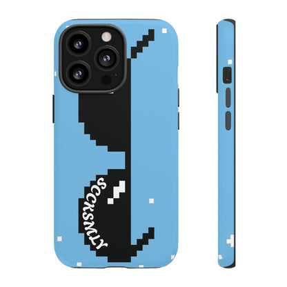 Pixel Glass Tough Phone Case for Apple