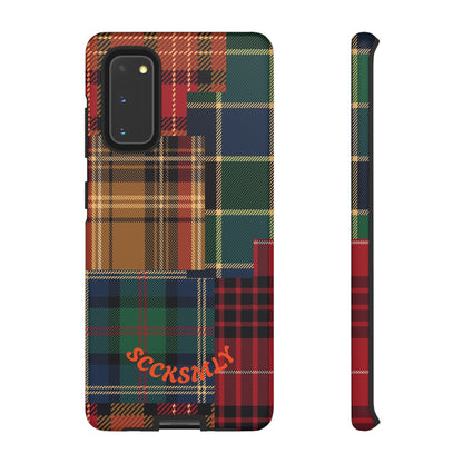 Heritage Hues Patchwork Tough Phone Case for Samsung