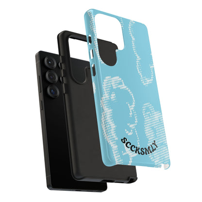 Comic Dot Sky Tough Phone Case for Samsung