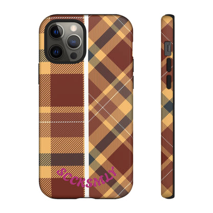 Autumn Plaid Phone Case for Apple