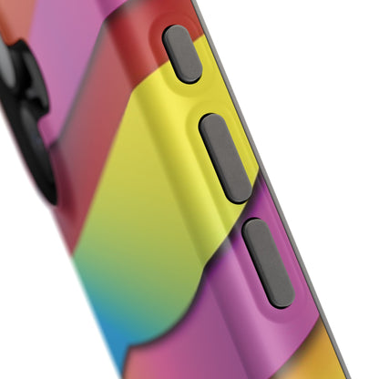 Modern Retro Rainbow Phone Case for Apple