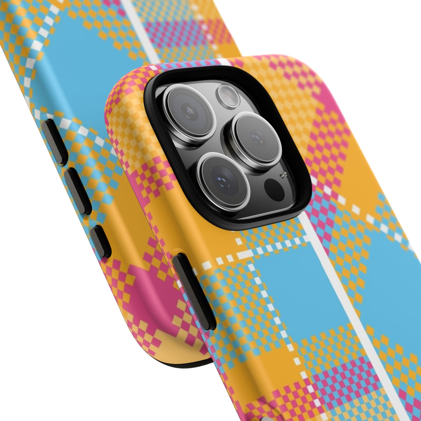 Pattern Punch Phone Case for Apple