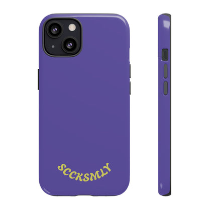 SOLID Dreamy Dusk Purple Tough Case for Apple