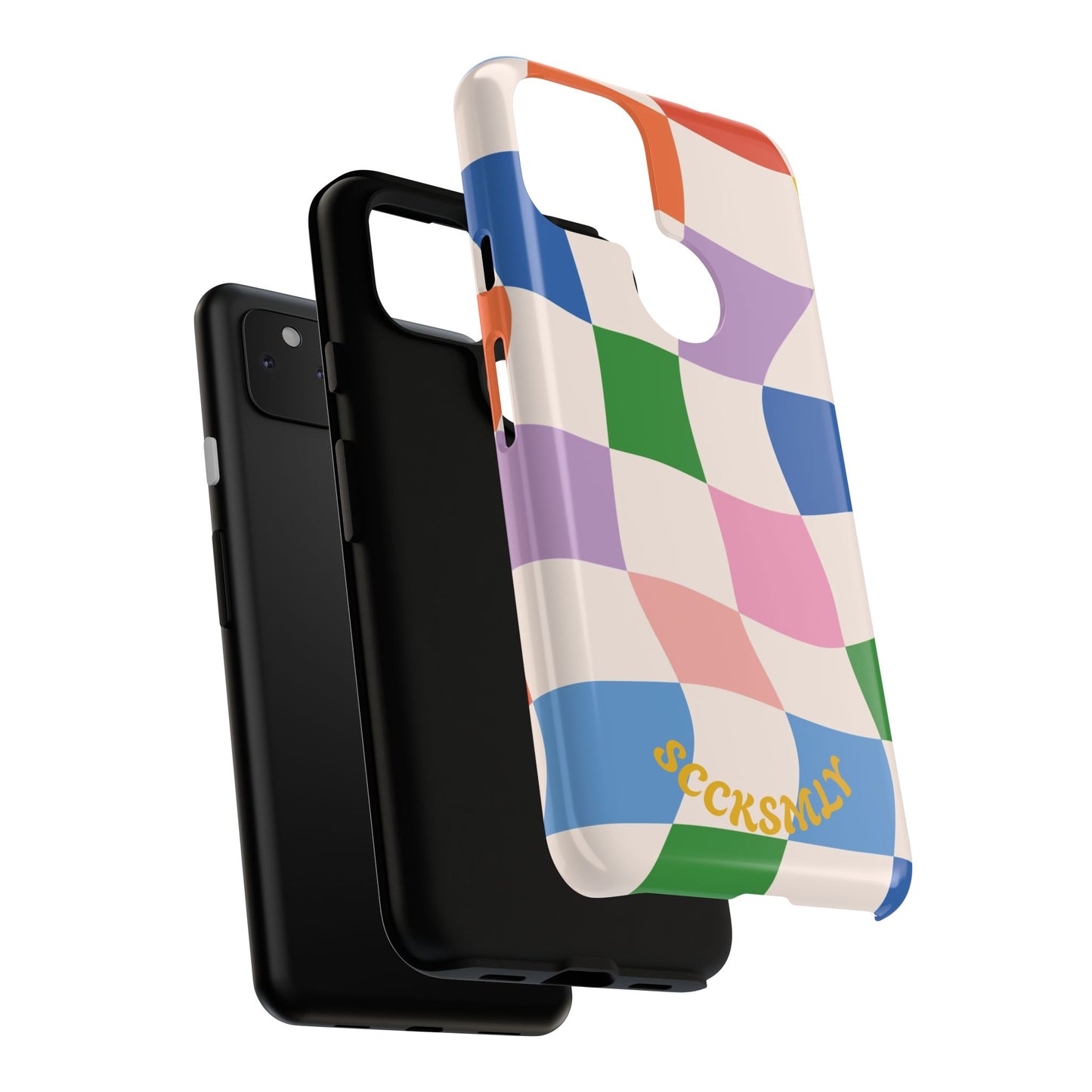 Checker Flicker Phone Case for Google Pixel