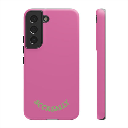 SOLID Sweet Static Pink Tough Case for Samsung