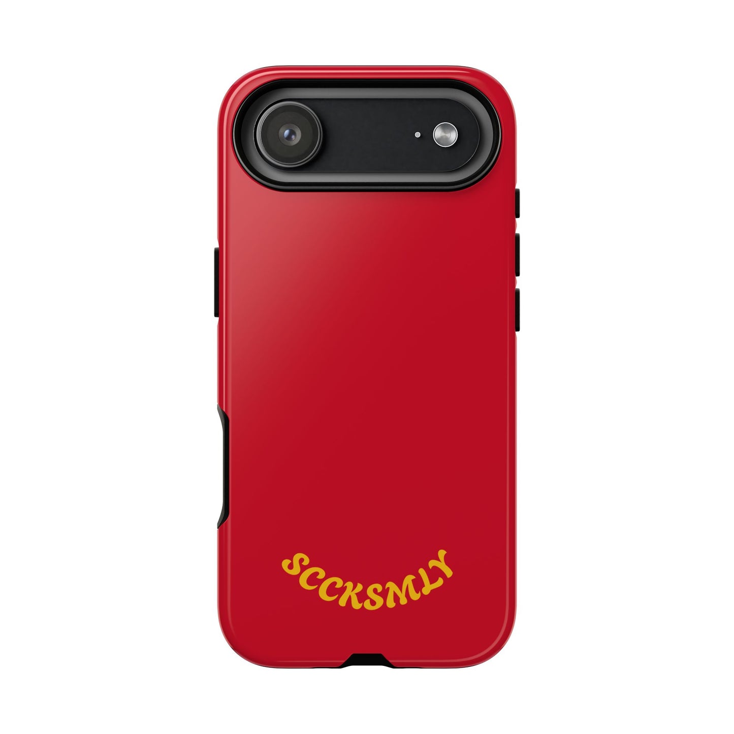 SOLID Calm Cherry Tough Case for Apple