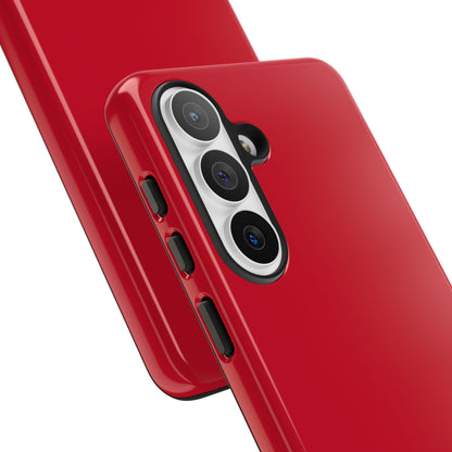 SOLID Calm Cherry Tough Case for Samsung