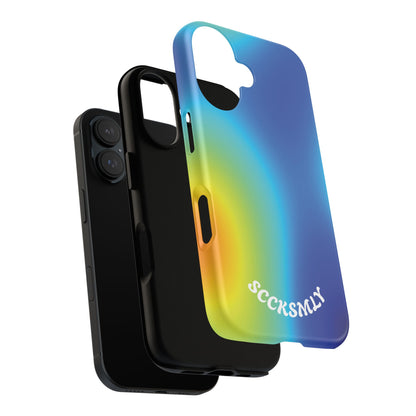 Gradient Heatwave Tough Phone Case for Apple