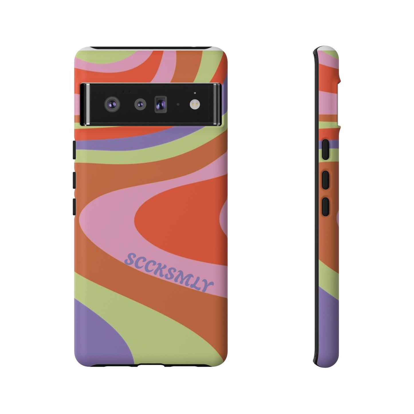 Curvy Swirl Phone Case for Google Pixel